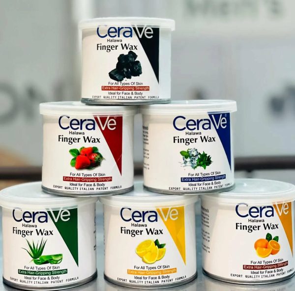 Cerave Halawa Finger Wax | Formulated With Nourishing Ingredients | Ideal For Face & Body 170g